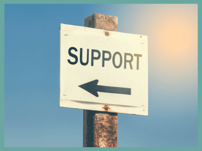 Support Sign